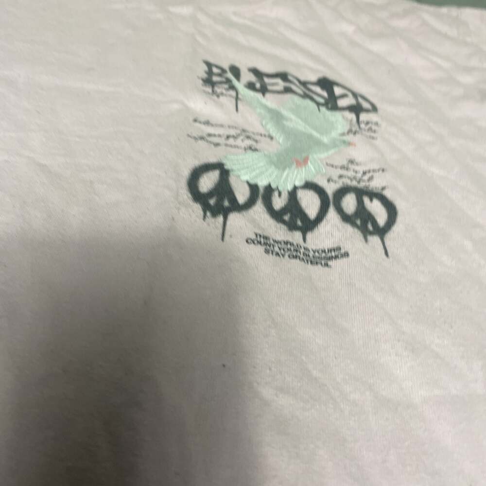 BIG GUY BLESSED DOVE PEACE TEE -
